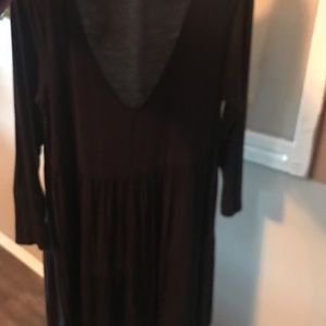 Soft and Sexy v Neck Dress